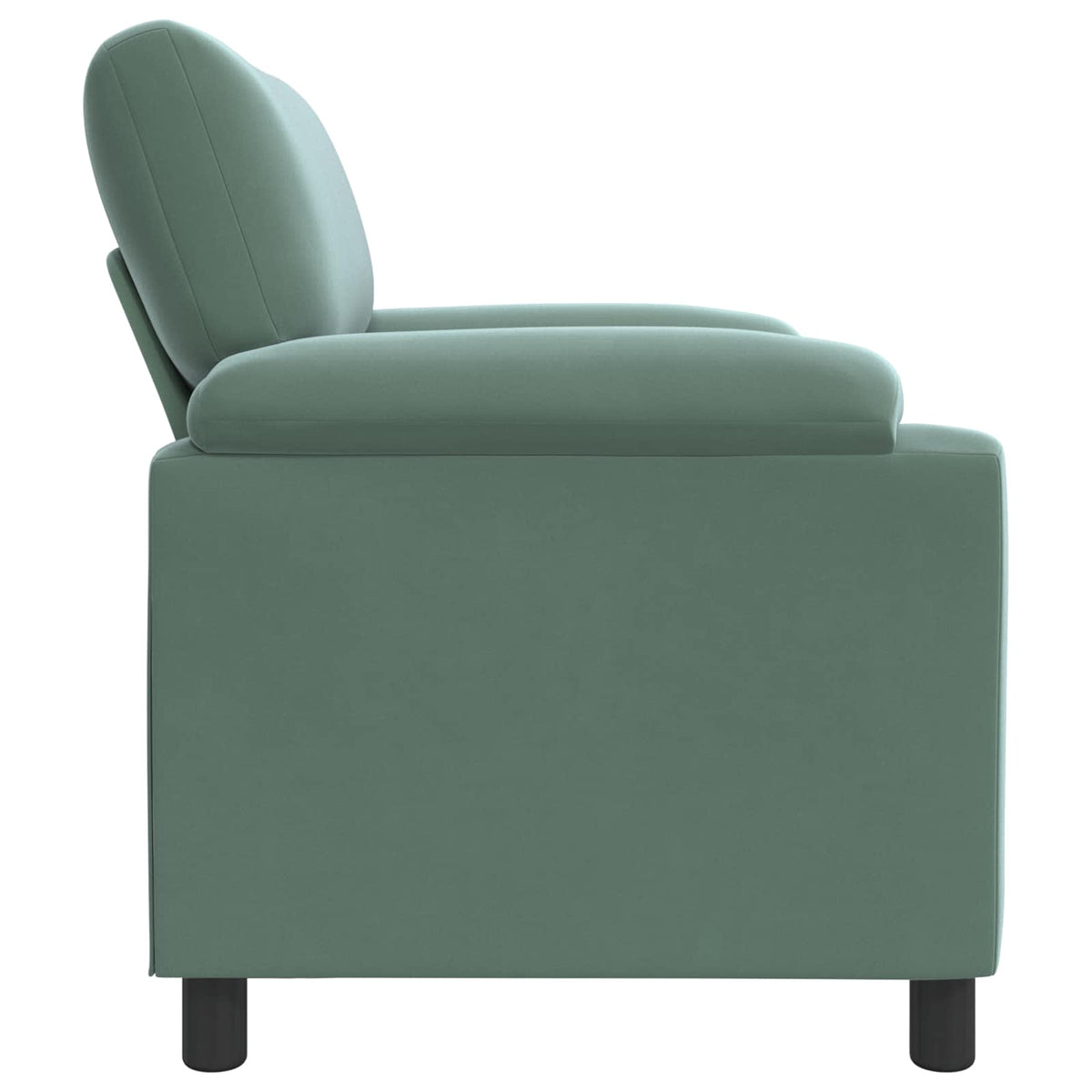 vidaXL Sofa Zielony morski 94 x 85 x 93 cm Welur