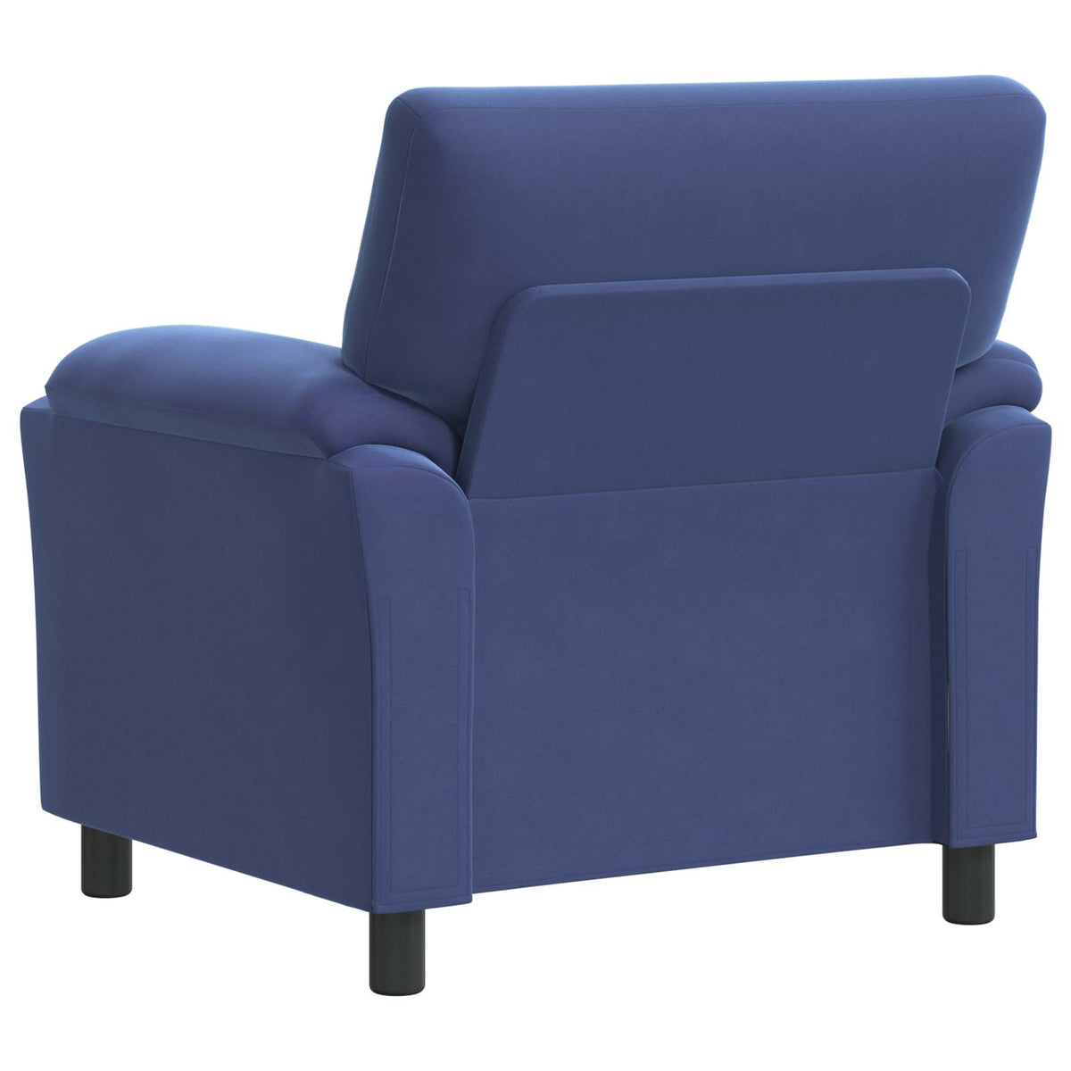 vidaXL Sofa Niebieski policyjny 94 x 85 x 93 cm Welur
