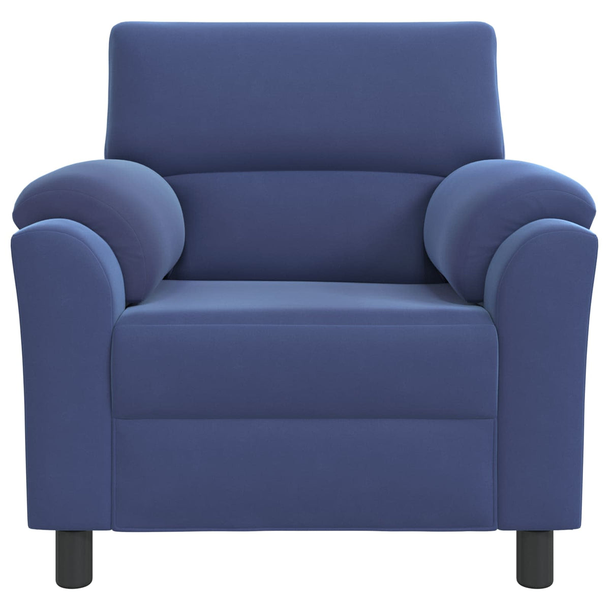 vidaXL Sofa Niebieski policyjny 94 x 85 x 93 cm Welur