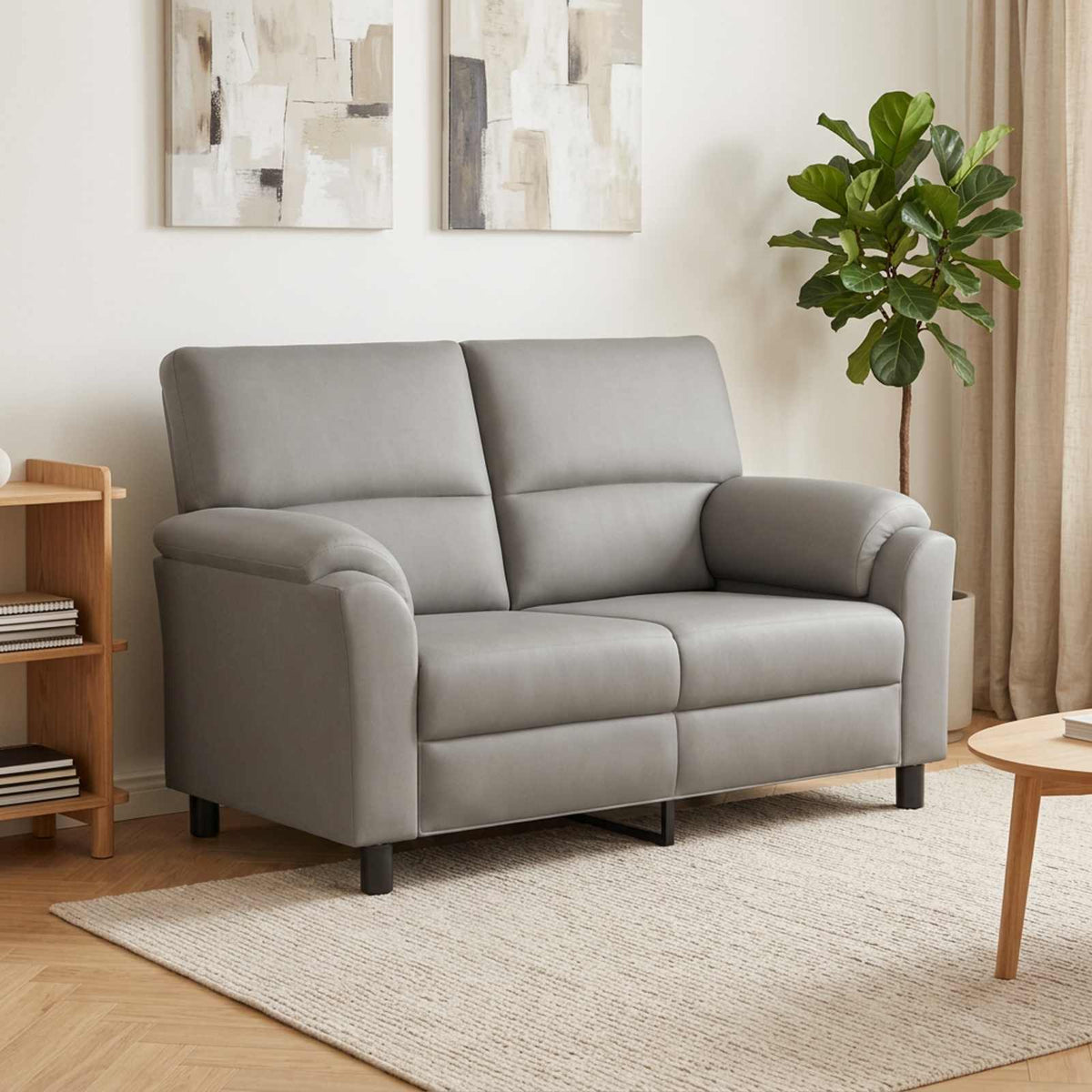 vidaXL Sofa jasnoszary 154 x 85 x 93 cm Welur