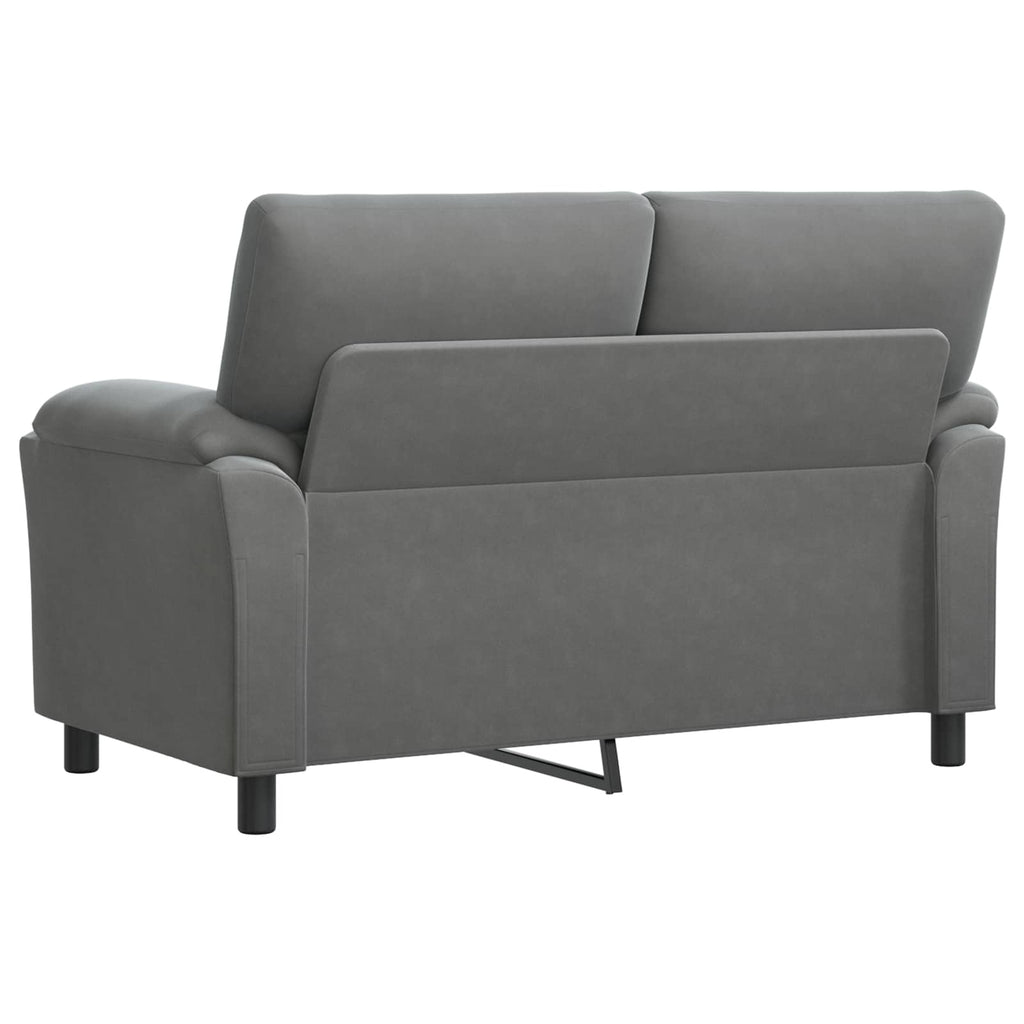 vidaXL Sofa ciemnoszary 154 x 85 x 93 cm Welur