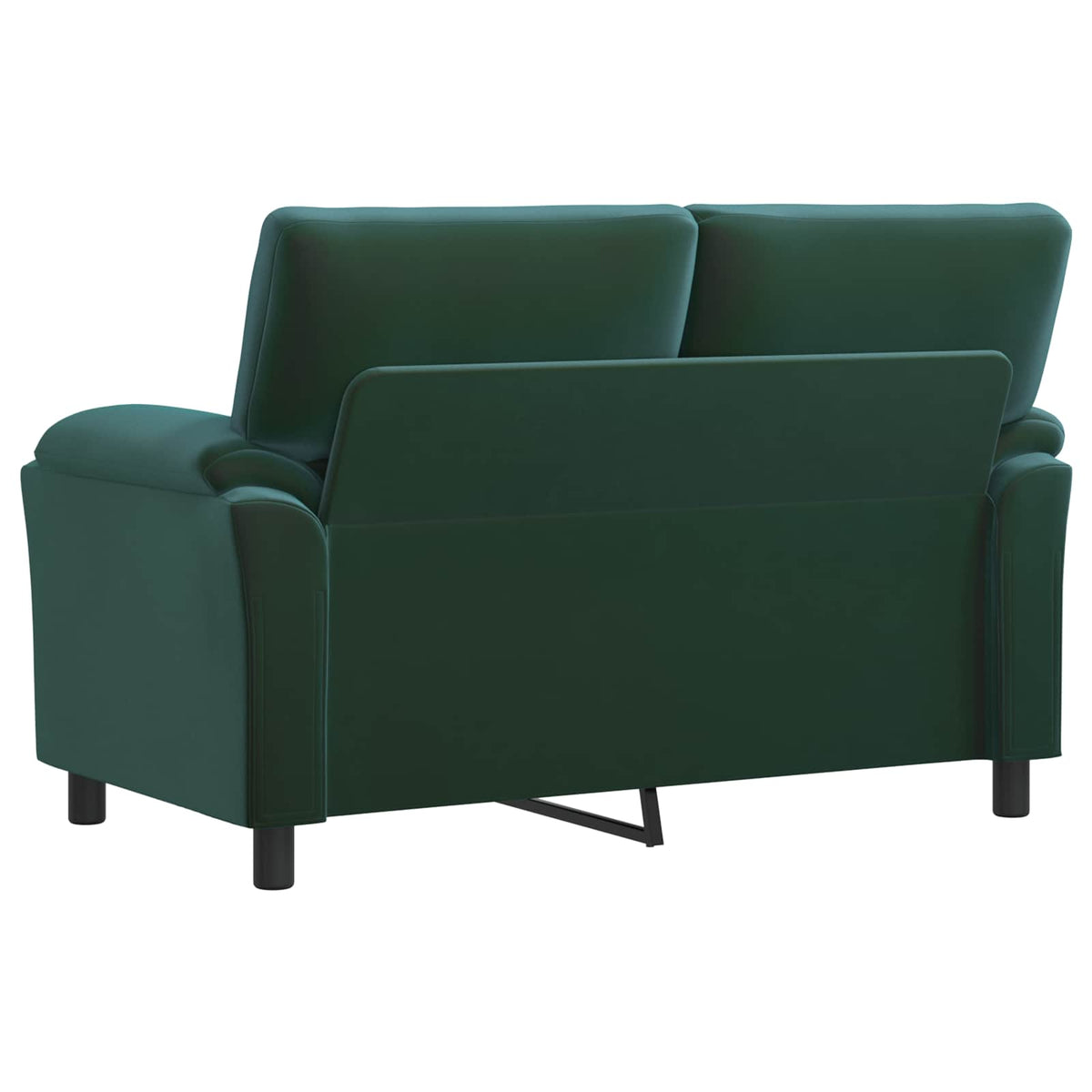 vidaXL Sofa Ciemnozielony 154 x 85 x 93 cm Welur