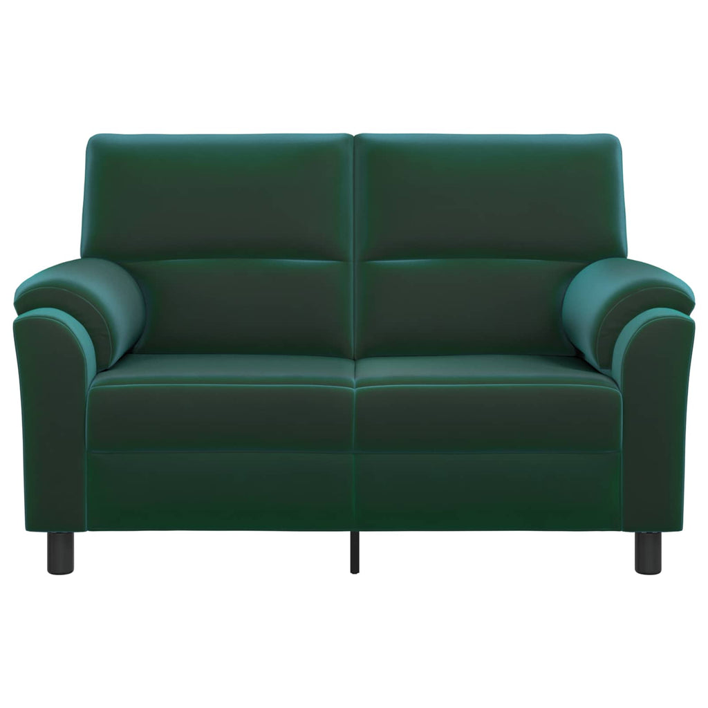 vidaXL Sofa Ciemnozielony 154 x 85 x 93 cm Welur