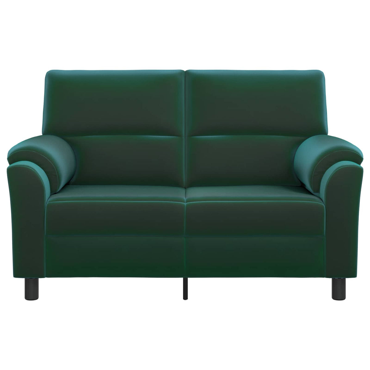 vidaXL Sofa Ciemnozielony 154 x 85 x 93 cm Welur