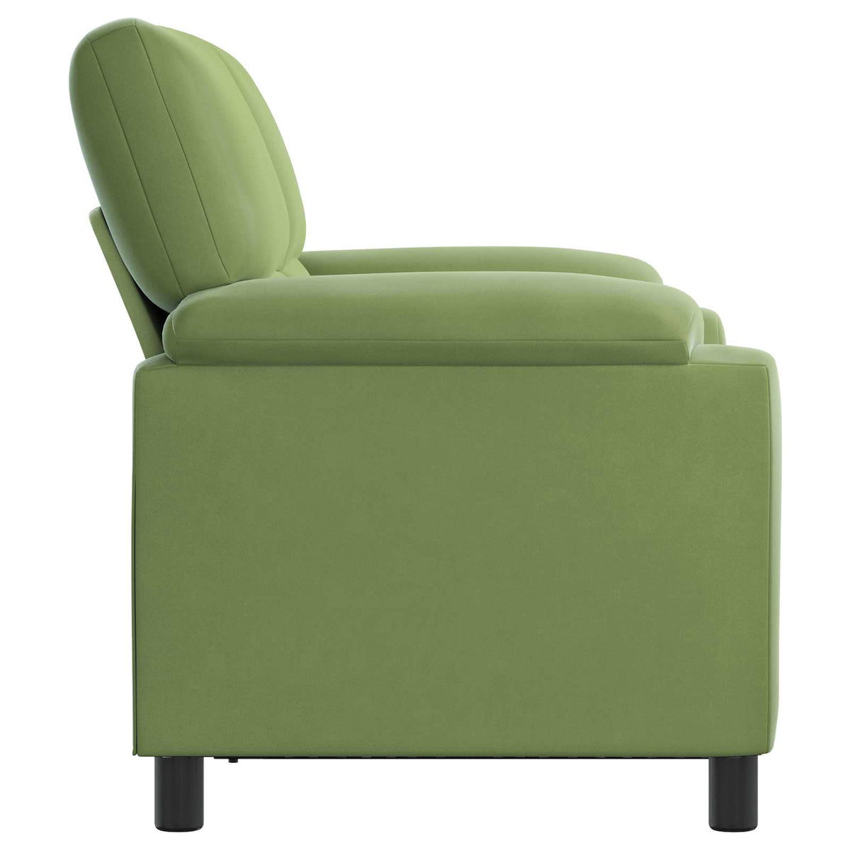 vidaXL Sofa Jasnozielony 154 x 85 x 93 cm Welur