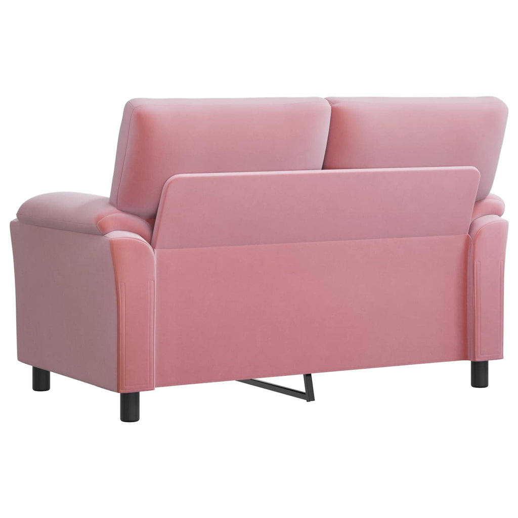 vidaXL Sofa różowy 154 x 85 x 93 cm Welur