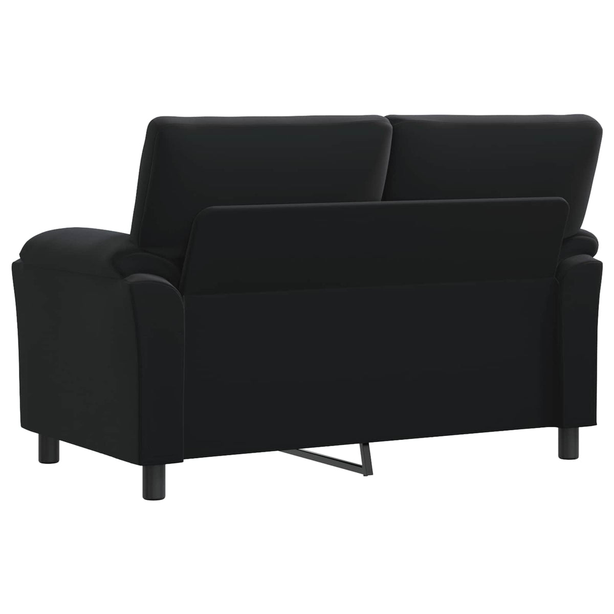 vidaXL Sofa Czarny 154 x 85 x 93 cm Welur