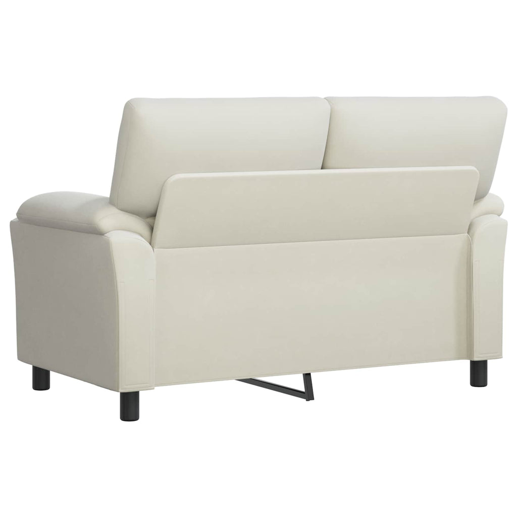 vidaXL Sofa kremowy 154 x 85 x 93 cm Welur