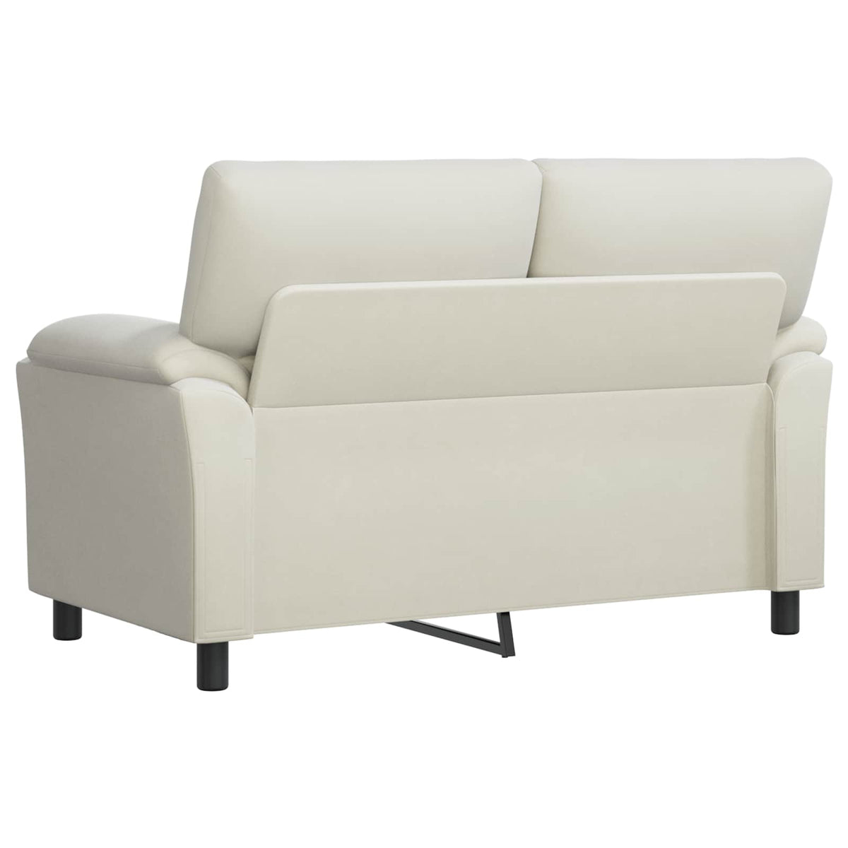 vidaXL Sofa kremowy 154 x 85 x 93 cm Welur
