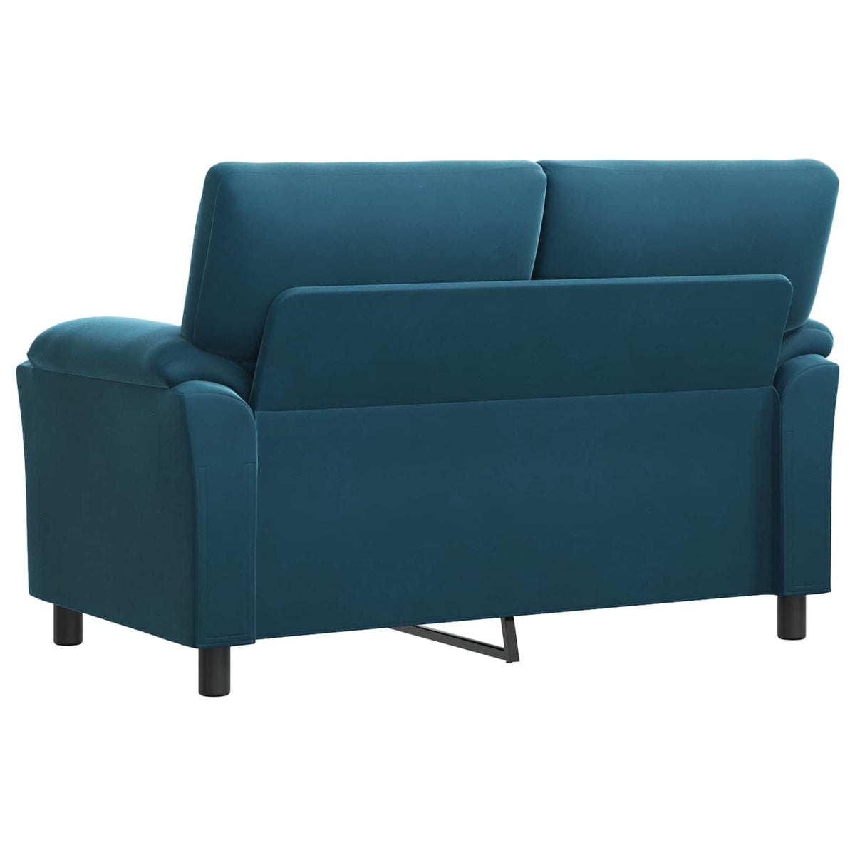 vidaXL Sofa niebieski 154 x 85 x 93 cm Welur