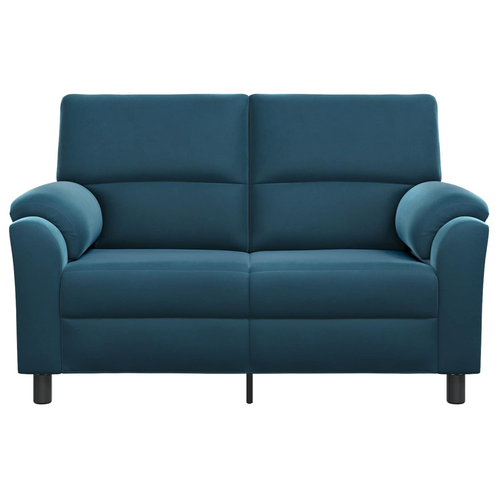 vidaXL Sofa niebieski 154 x 85 x 93 cm Welur
