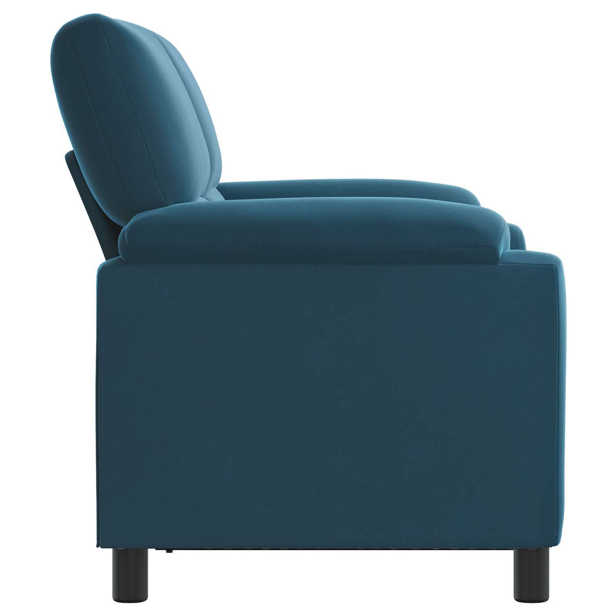 vidaXL Sofa niebieski 154 x 85 x 93 cm Welur