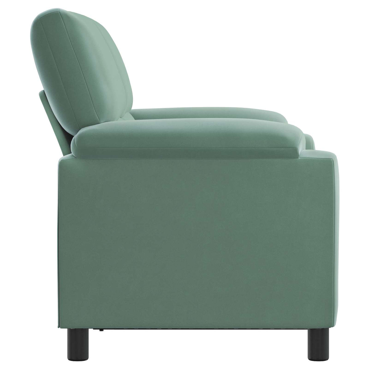 vidaXL Sofa Zielony morski 154 x 85 x 93 cm Welur