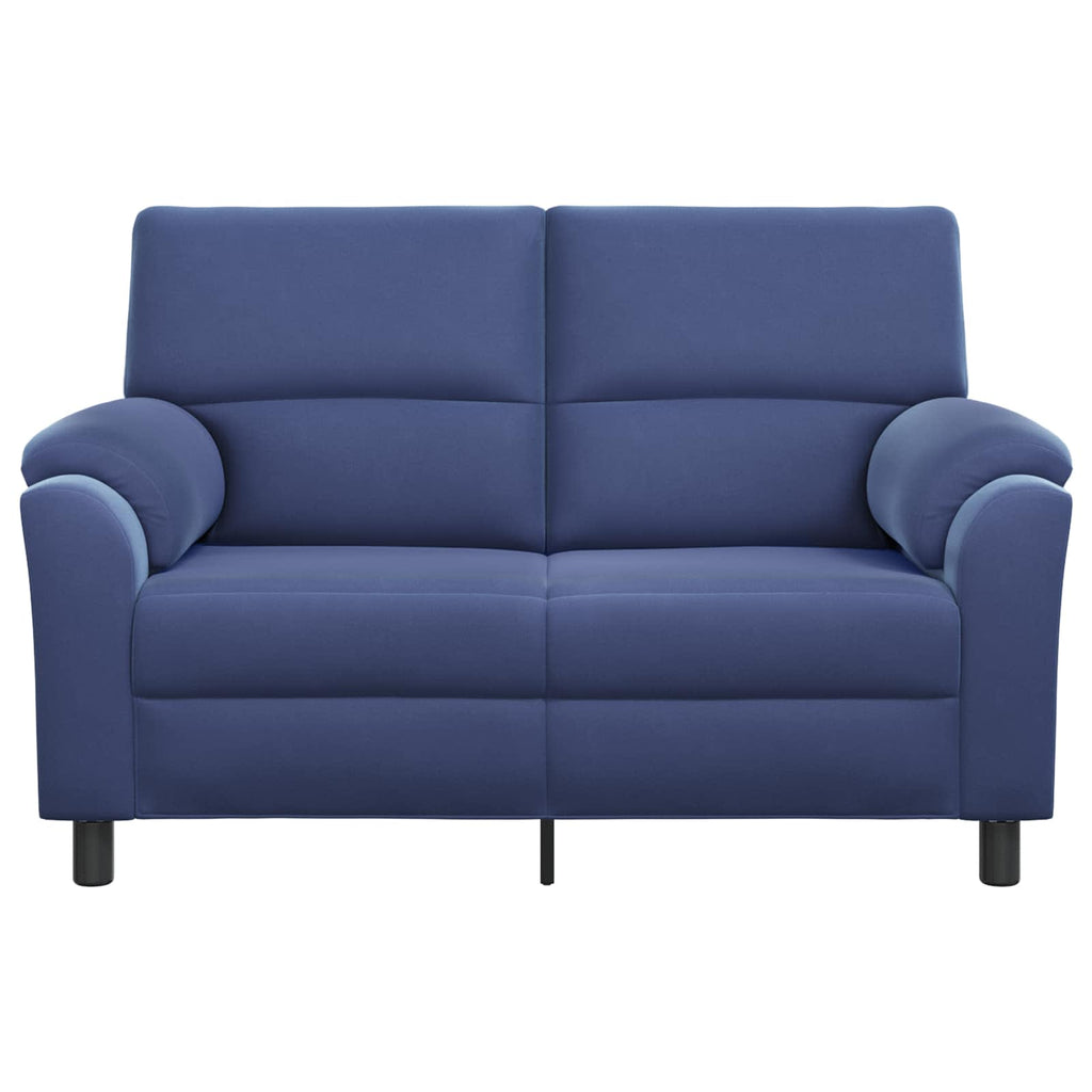 vidaXL Sofa Niebieski policyjny 154 x 85 x 93 cm Welur