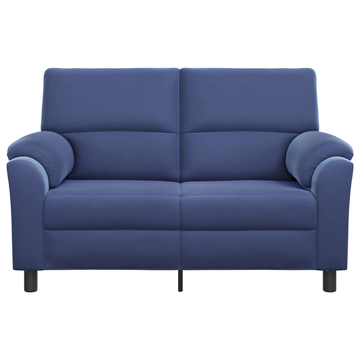 vidaXL Sofa Niebieski policyjny 154 x 85 x 93 cm Welur