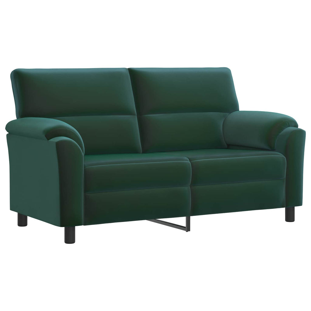 vidaXL Sofa Ciemnozielony 174 x 85 x 93 cm Welur
