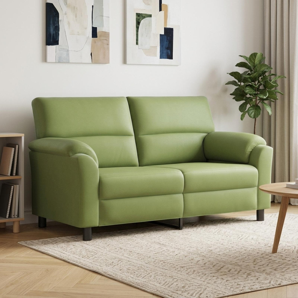 vidaXL Sofa Jasnozielony 174 x 85 x 93 cm Welur