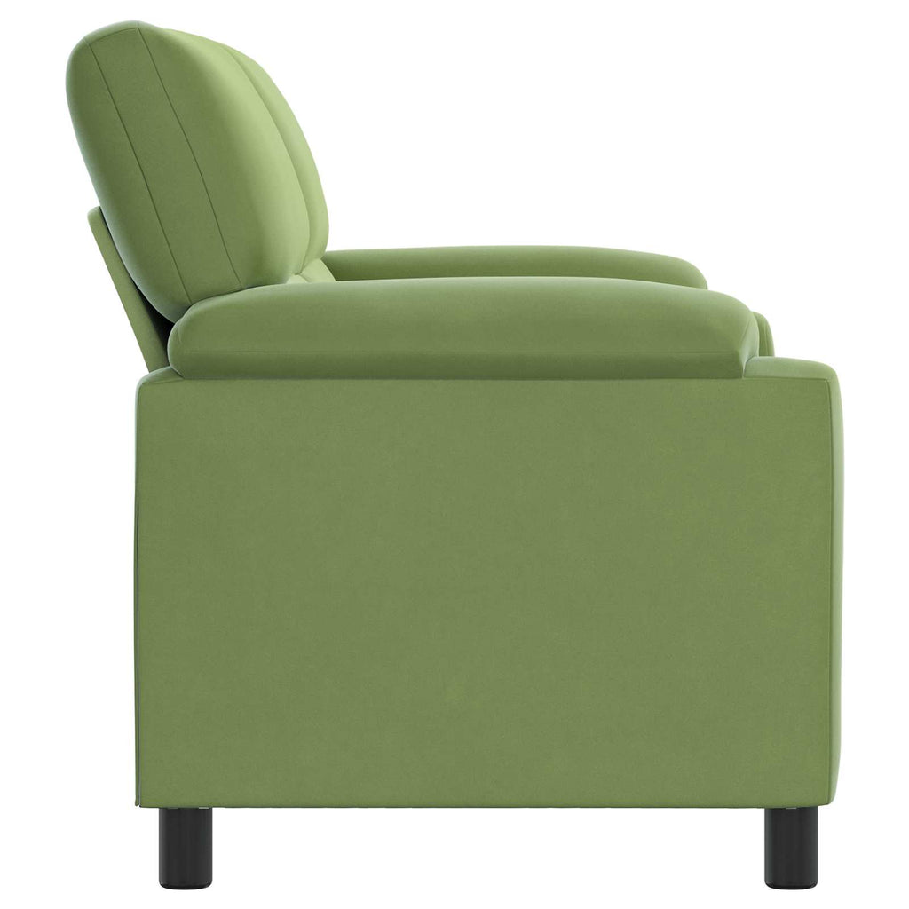 vidaXL Sofa Jasnozielony 174 x 85 x 93 cm Welur