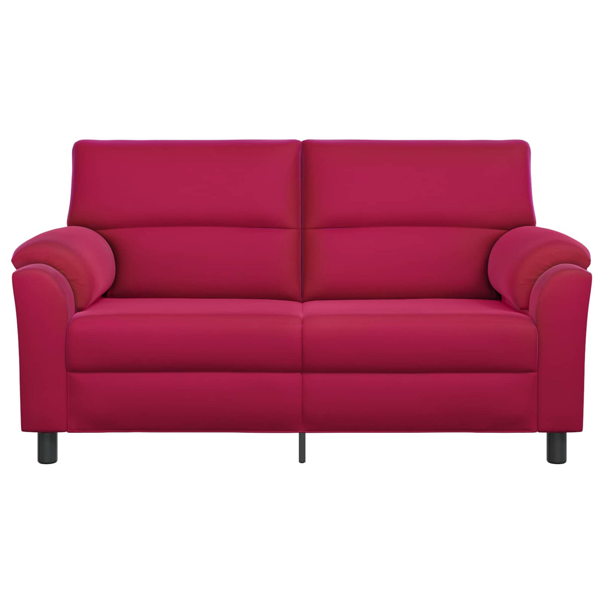 vidaXL Sofa Czerwone wino 174 x 85 x 93 cm Welur