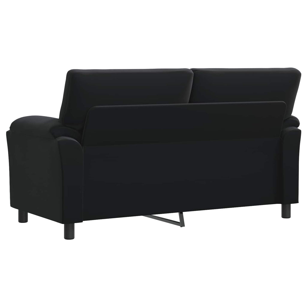 vidaXL Sofa Czarny 174 x 85 x 93 cm Welur