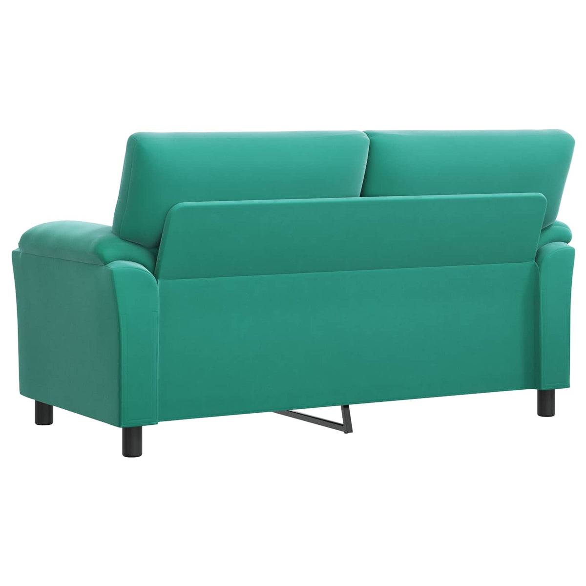 vidaXL Sofa Turkusowy 174 x 85 x 93 cm Welur