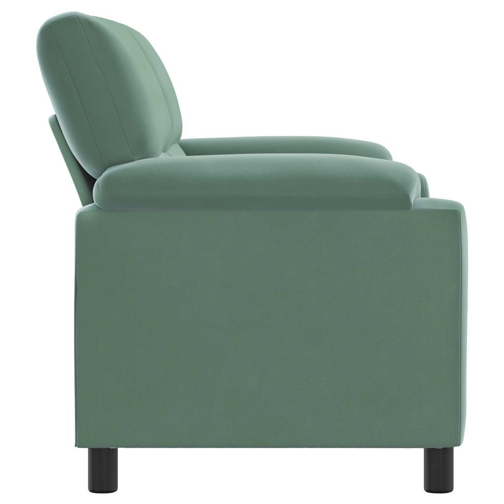 vidaXL Sofa Zielony morski 174 x 85 x 93 cm Welur