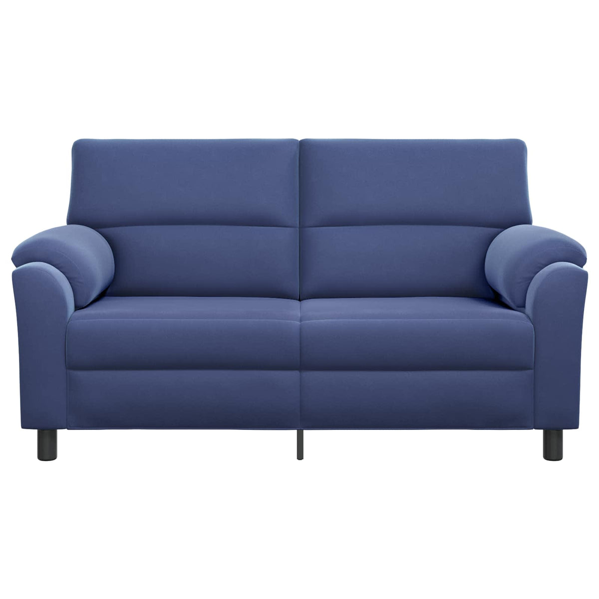 vidaXL Sofa Niebieski policyjny 174 x 85 x 93 cm Welur