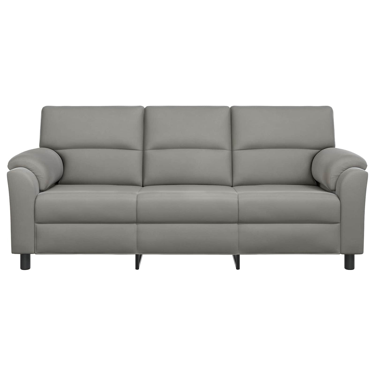 vidaXL Sofa jasnoszary 214 x 85 x 93 cm Welur