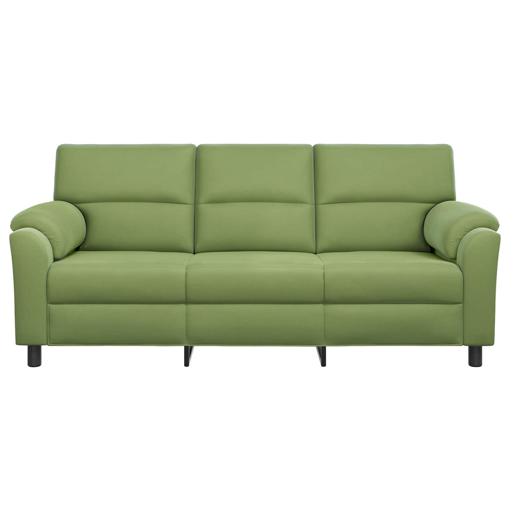 vidaXL Sofa Jasnozielony 214 x 85 x 93 cm Welur