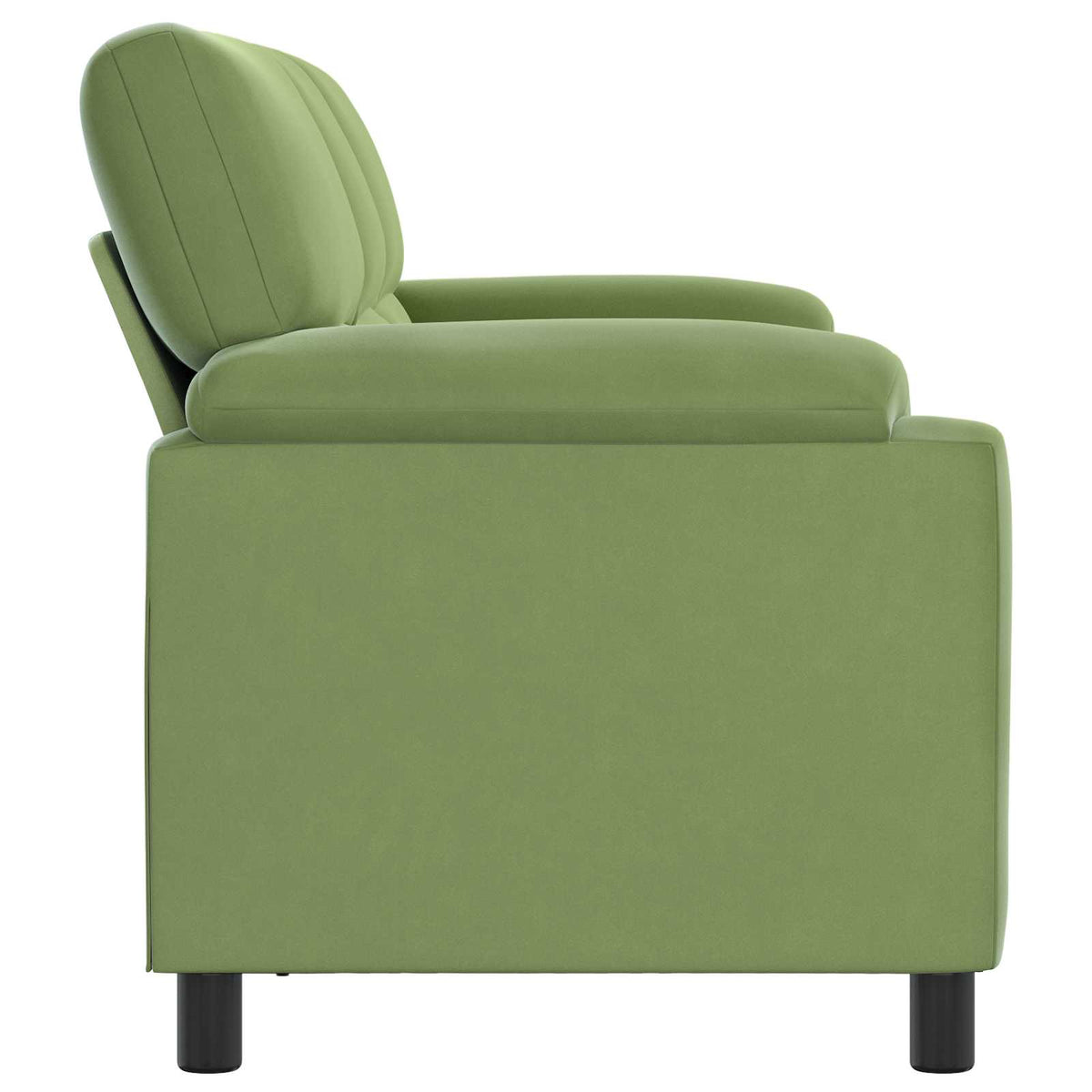 vidaXL Sofa Jasnozielony 214 x 85 x 93 cm Welur