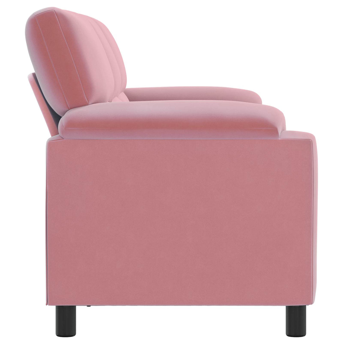 vidaXL Sofa różowy 214 x 85 x 93 cm Welur