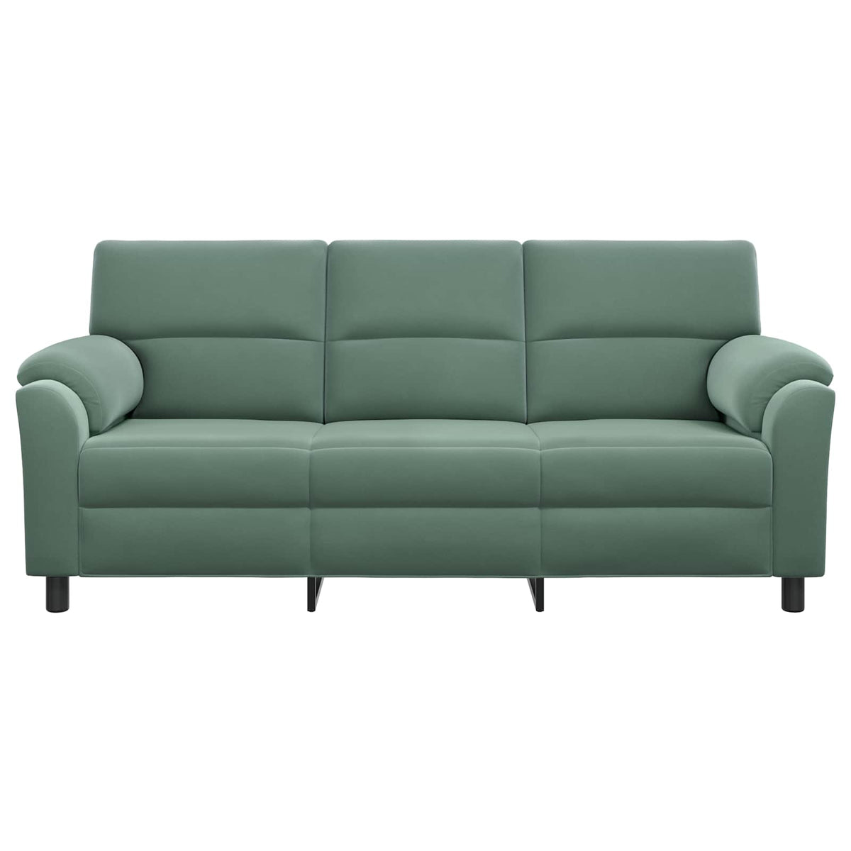 vidaXL Sofa Zielony morski 214 x 85 x 93 cm Welur