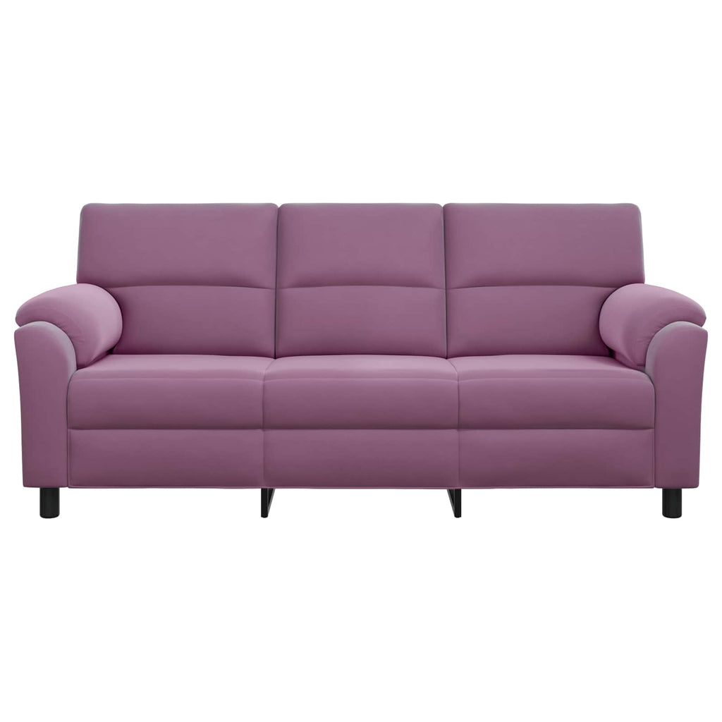 vidaXL Sofa Fioletowy 214 x 85 x 93 cm Welur