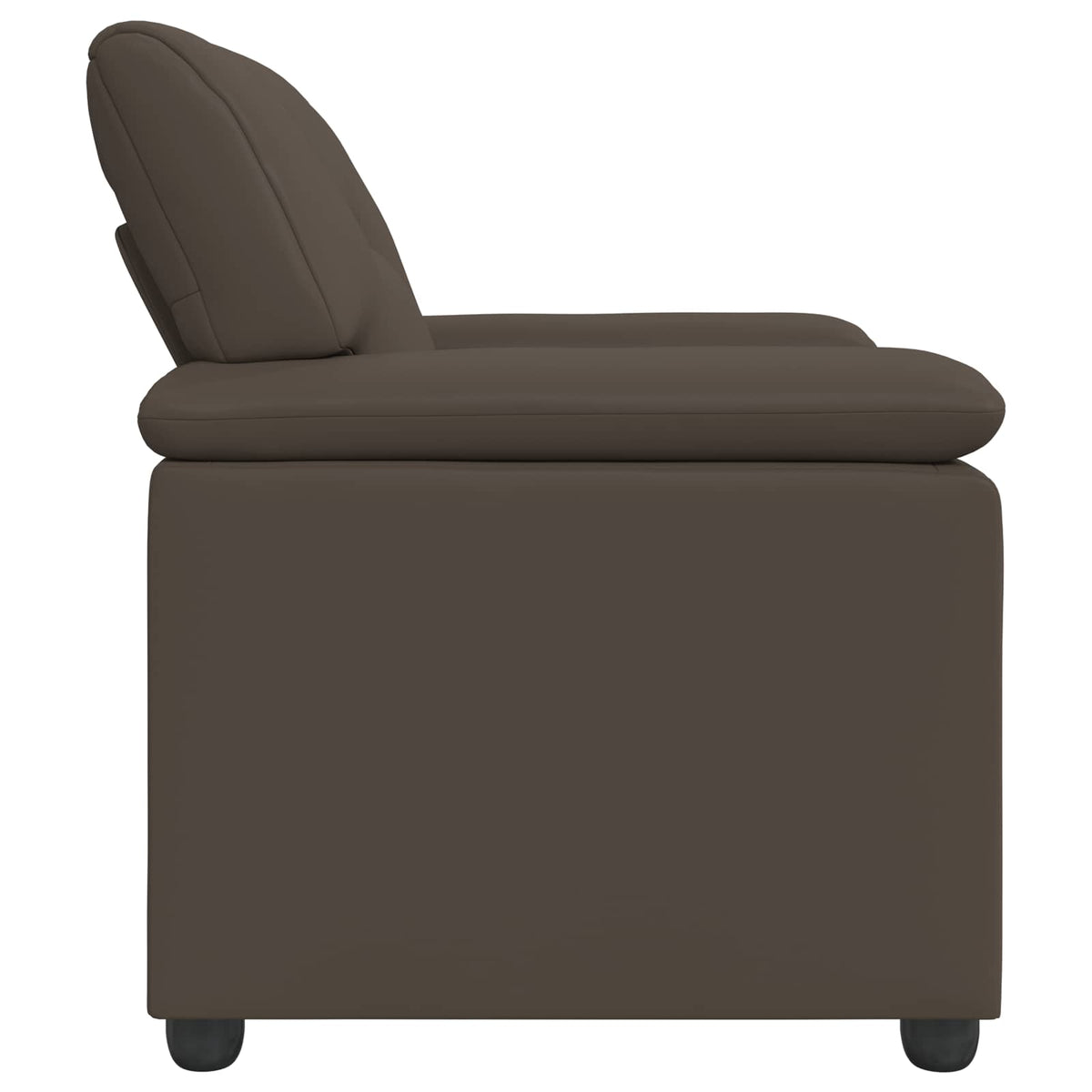 vidaXL Sofa Szary 91 x 85 x 93 cm Ekoskóra