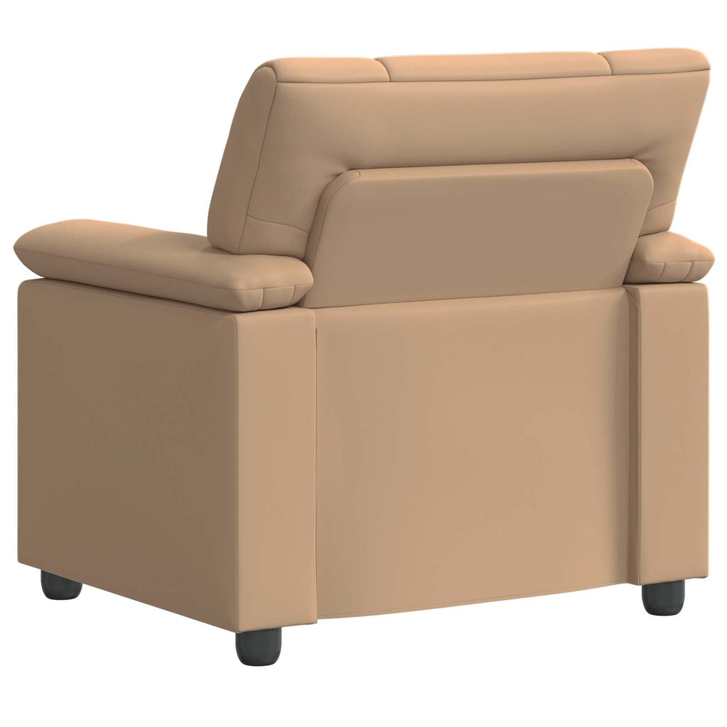 vidaXL Sofa Cappuccino 91 x 85 x 93 cm Ekoskóra