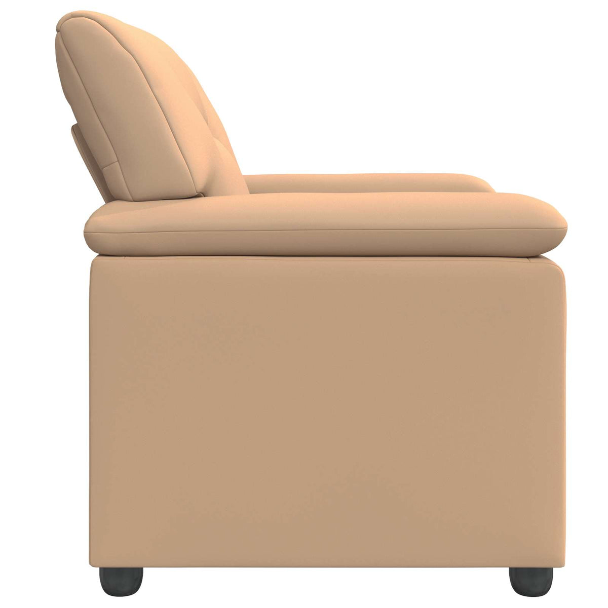 vidaXL Sofa Cappuccino 91 x 85 x 93 cm Ekoskóra