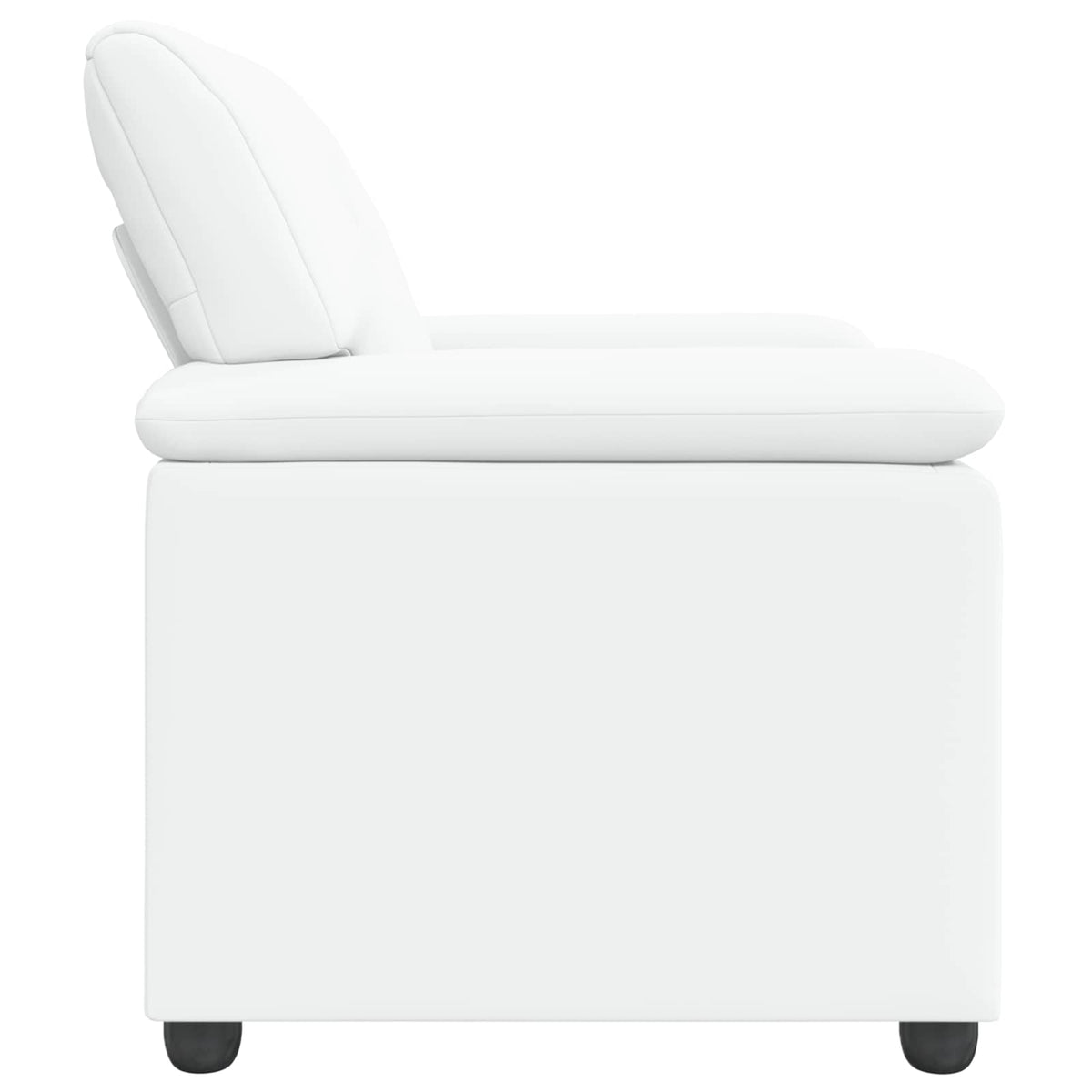 vidaXL Sofa Biały 91 x 85 x 93 cm Ekoskóra