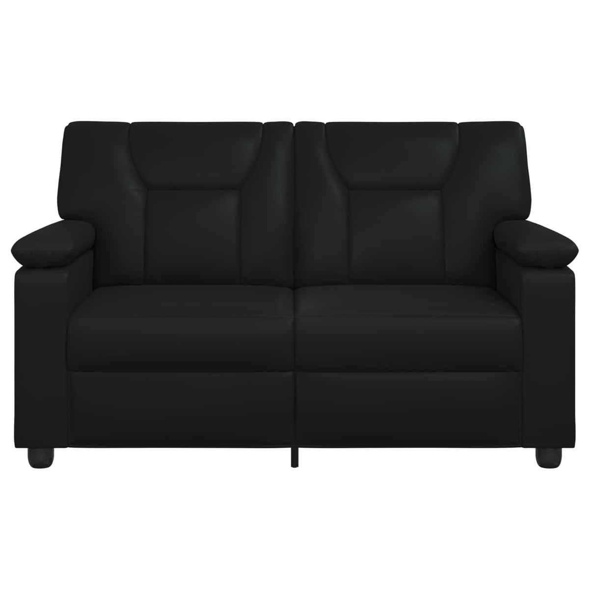 vidaXL Sofa Czarny 151 x 85 x 93 cm Ekoskóra