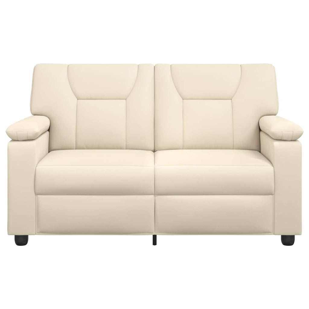 vidaXL Sofa kremowy 151 x 85 x 93 cm Ekoskóra