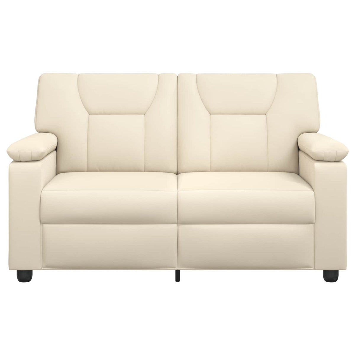vidaXL Sofa kremowy 151 x 85 x 93 cm Ekoskóra