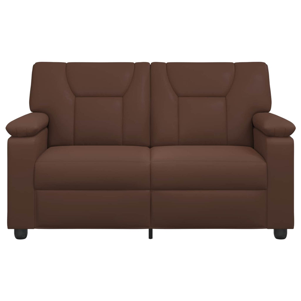 vidaXL Sofa brązowy 151 x 85 x 93 cm Ekoskóra