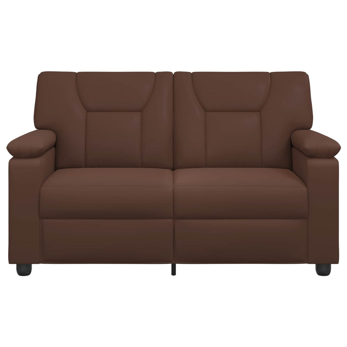 vidaXL Sofa brązowy 151 x 85 x 93 cm Ekoskóra