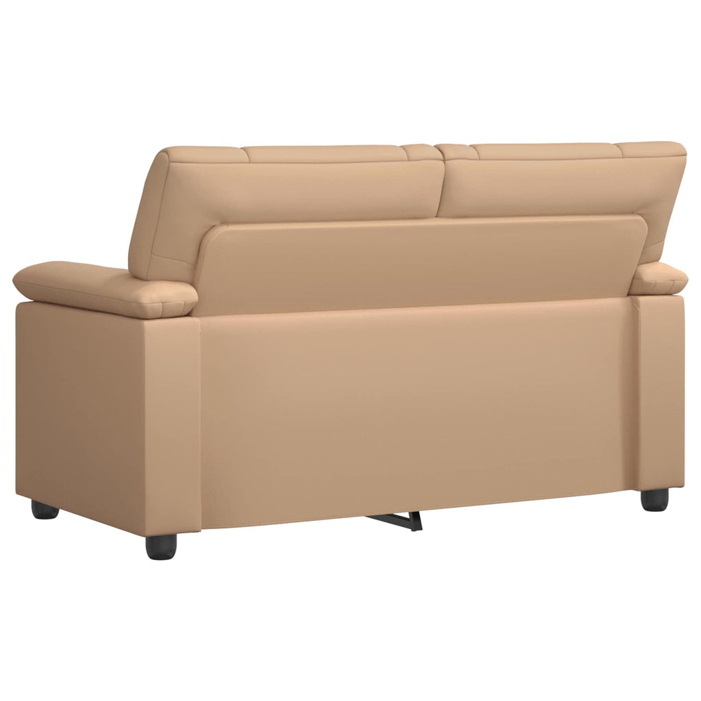 vidaXL Sofa Cappuccino 151 x 85 x 93 cm Ekoskóra