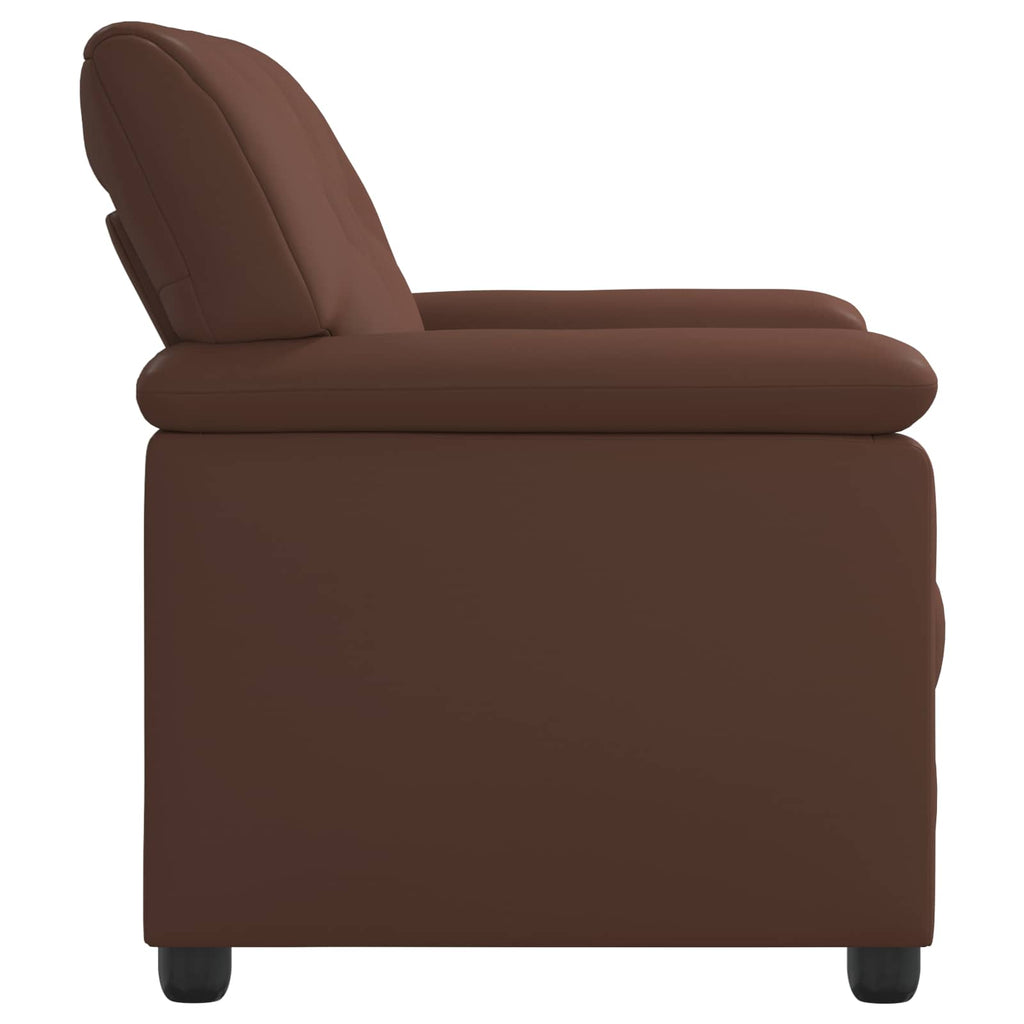 vidaXL Sofa brązowy 171 x 85 x 93 cm Ekoskóra