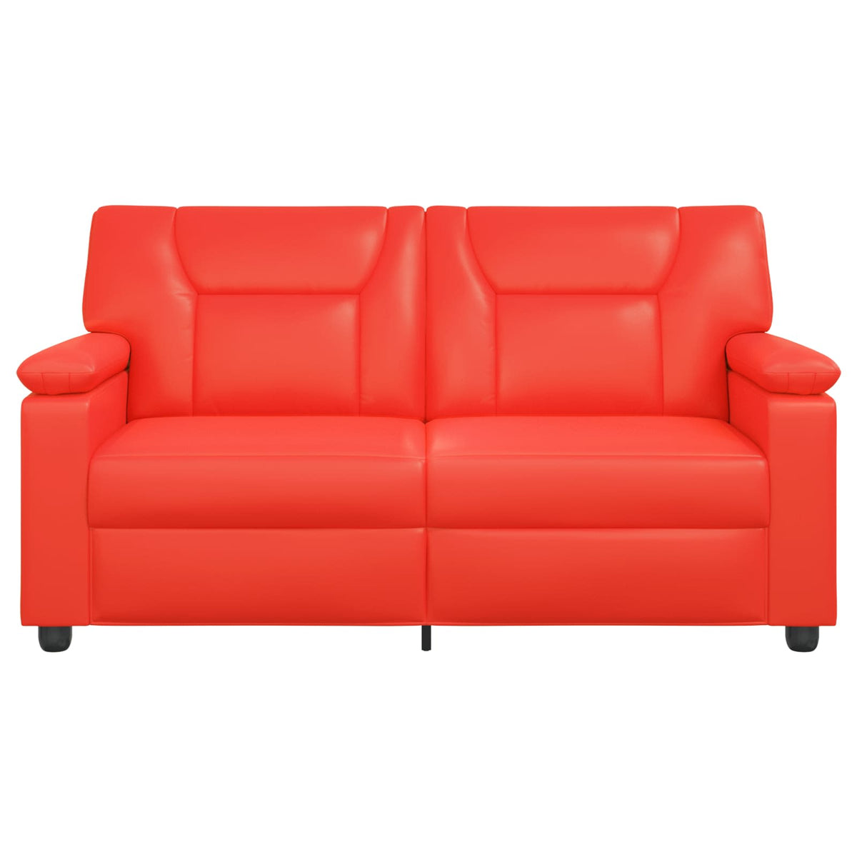 vidaXL Sofa czerwony 171 x 85 x 93 cm Ekoskóra
