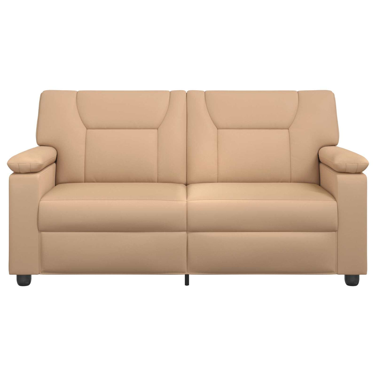 vidaXL Sofa Cappuccino 171 x 85 x 93 cm Ekoskóra