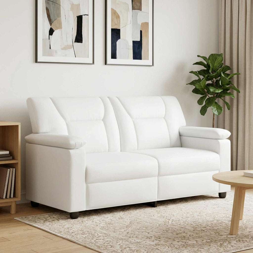 vidaXL Sofa Biały 171 x 85 x 93 cm Ekoskóra