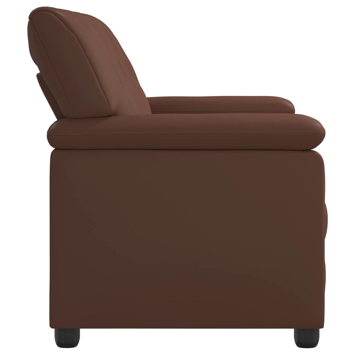 vidaXL Sofa brązowy 191 x 85 x 93 cm Ekoskóra