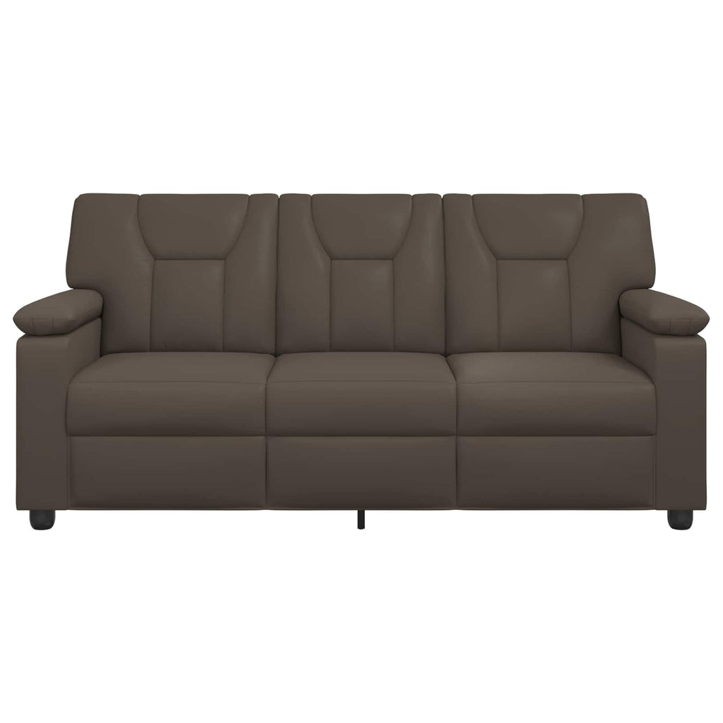 vidaXL Sofa Szary 191 x 85 x 93 cm Ekoskóra