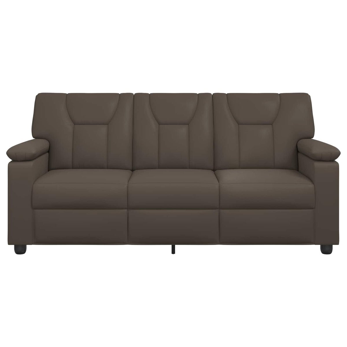 vidaXL Sofa Szary 191 x 85 x 93 cm Ekoskóra